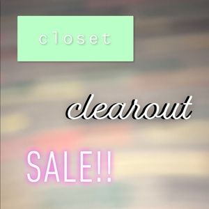 Closet Clearout!!!!!
